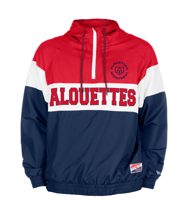 THROWBACK QUARTER ZIP WINDBREAKER
