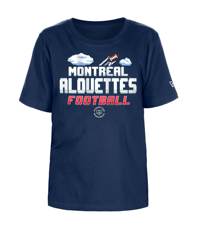T-SHIRT GRAPHIQUE BLEU MARIN POUR ENFANT