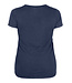 T-SHIRT GRAPHIQUE BLEU MARIN CHARBON FEMME