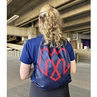 ALOUETTES LOGO DRAWSTRING BAG