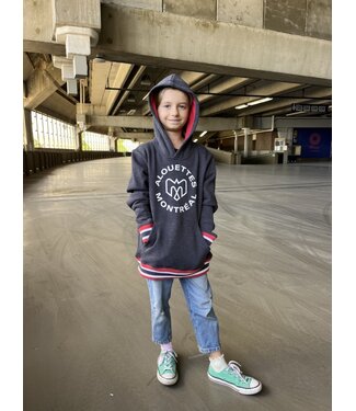 New Era GREY LOGO KIDS HOODIE