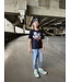 T-SHIRT GRAPHIQUE BLEU MARIN POUR ENFANT