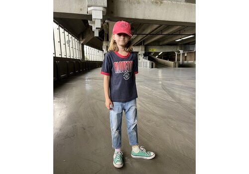 New Era GREY GRAPHIC KIDS T-SHIRT