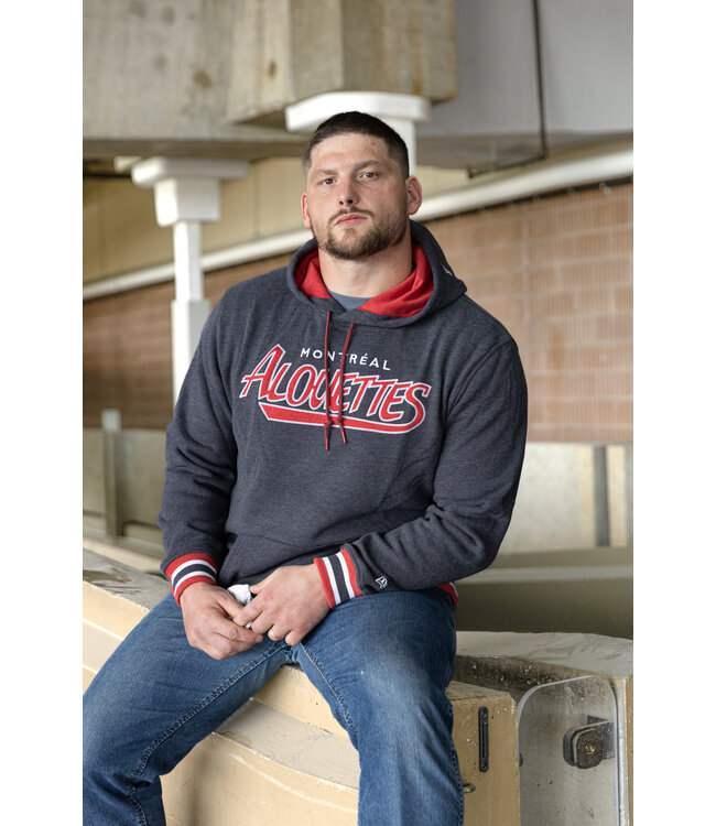 COTON OUATÉ GRIS FONCÉ ALOUETTES