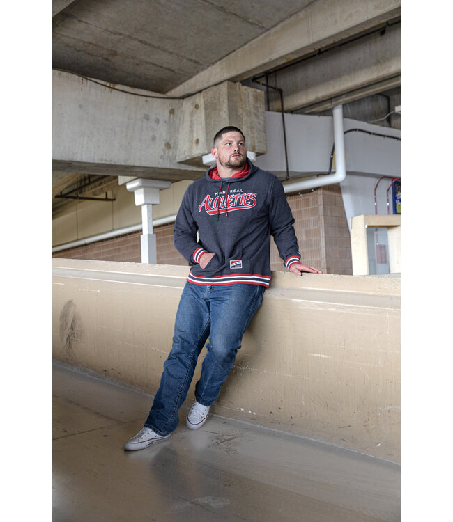 GREY GAME DAY HOODIE