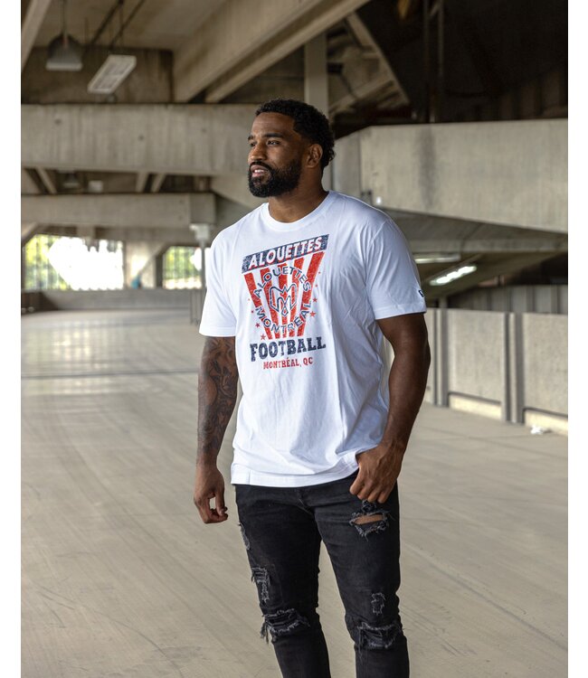 T-SHIRT BLANC GAME DAY