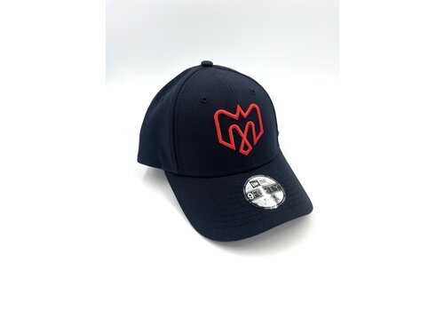 New Era YOUTH RED LOGO ADJUSTABLE NAVY 940 HAT