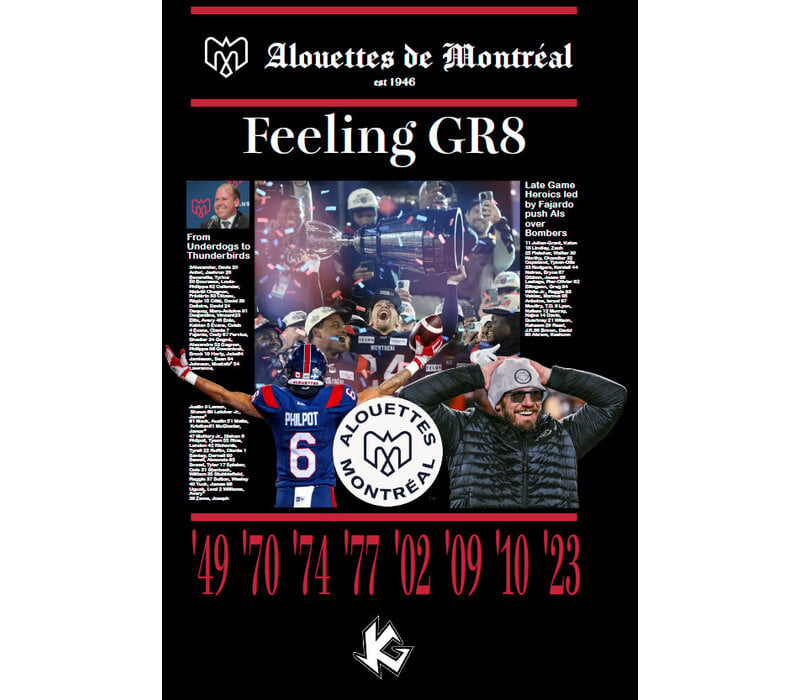 GREY CUP GAZETTE by KJG