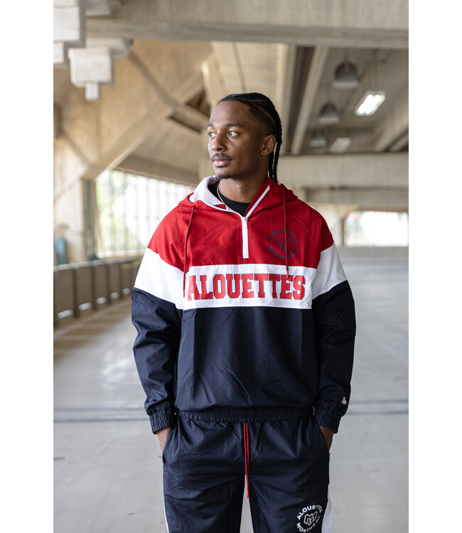 COUPE-VENT QUART DE ZIP THROWBACK