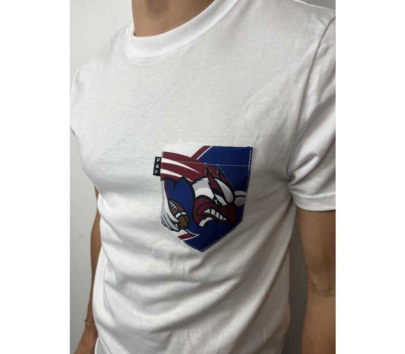 POCKET T-SHIRT 2000 LOGO - POCHES & FILS