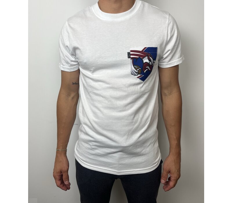 POCKET T-SHIRT 2000 LOGO - POCHES & FILS