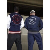 NAVY VARSITY JACKET