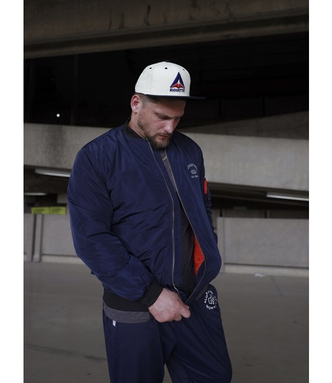 VESTE BOMBER CLASSIQUE BLEU MARIN