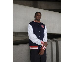 Style Ease VESTE VARSITY BLEU MARIN Les Alouettes de Montreal