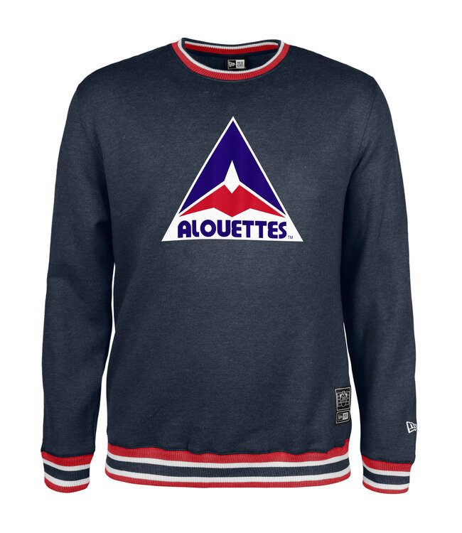 DELTA LOGO DARK GREY CREWNECK