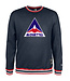 DELTA LOGO DARK GREY CREWNECK
