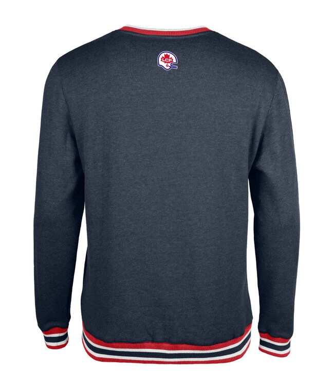 DELTA LOGO DARK GREY CREWNECK