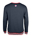 DELTA LOGO DARK GREY CREWNECK