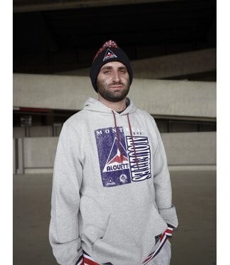 New Era DELTA GRAPHIC GREY HOODIE