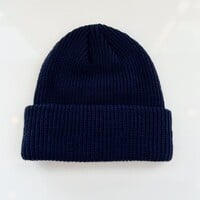 NAVY BEANIE