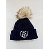 New Era TUQUE POMKNIT POUR FEMME - MARINE