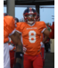 ORANGE JERSEY - PLAYER #8 - NAFEES LYON