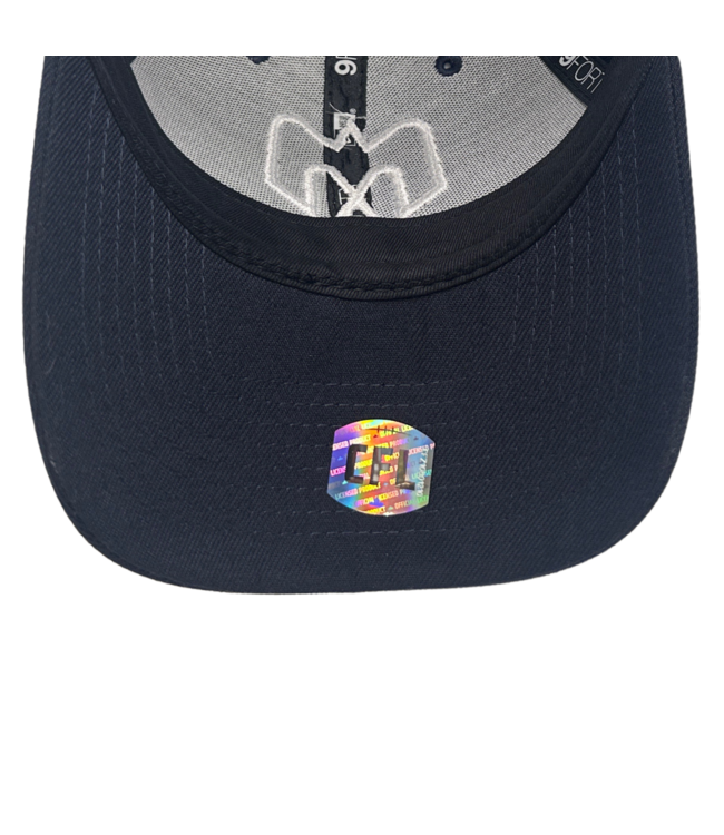 CASQUETTE VECLRO 940 BLEU - LOGO BLANC