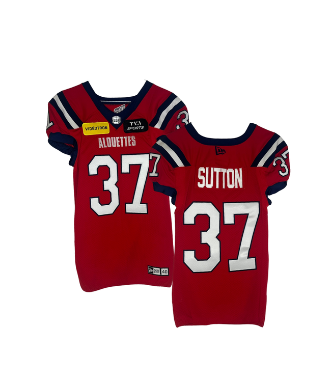 3RD JERSEY - JOUEUR #37 - WESLEY SUTTON