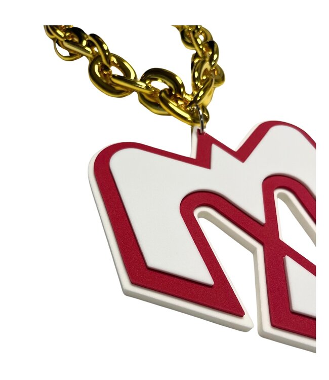 CHAÎNE SURDIMENSIONNÉE LOGO ROUGE