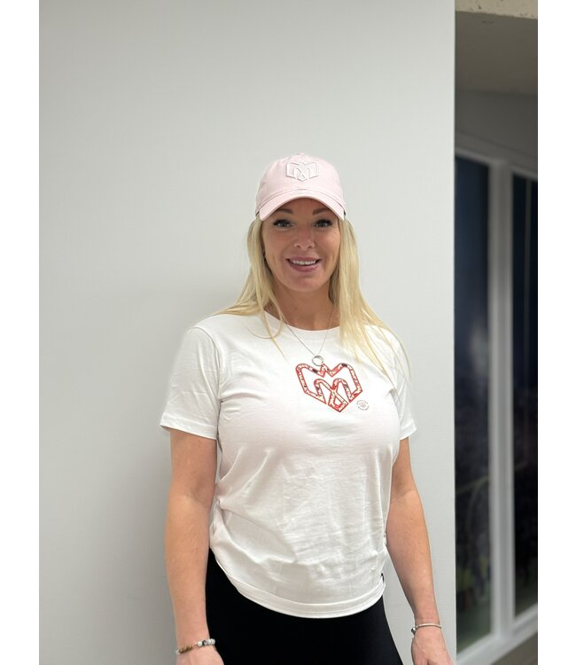 WOMEN FLORAL WHITE T-SHIRT