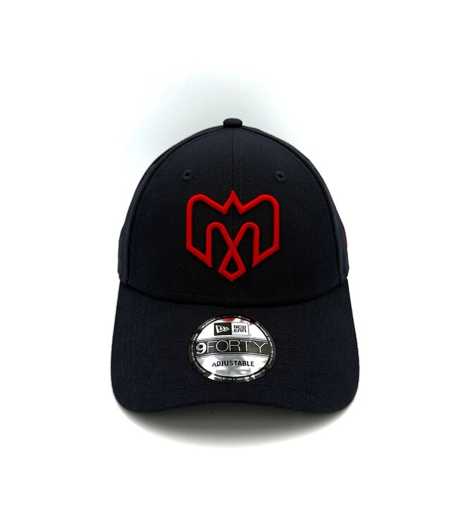 CASQUETTE 940 BLEU LOGO ROUGE