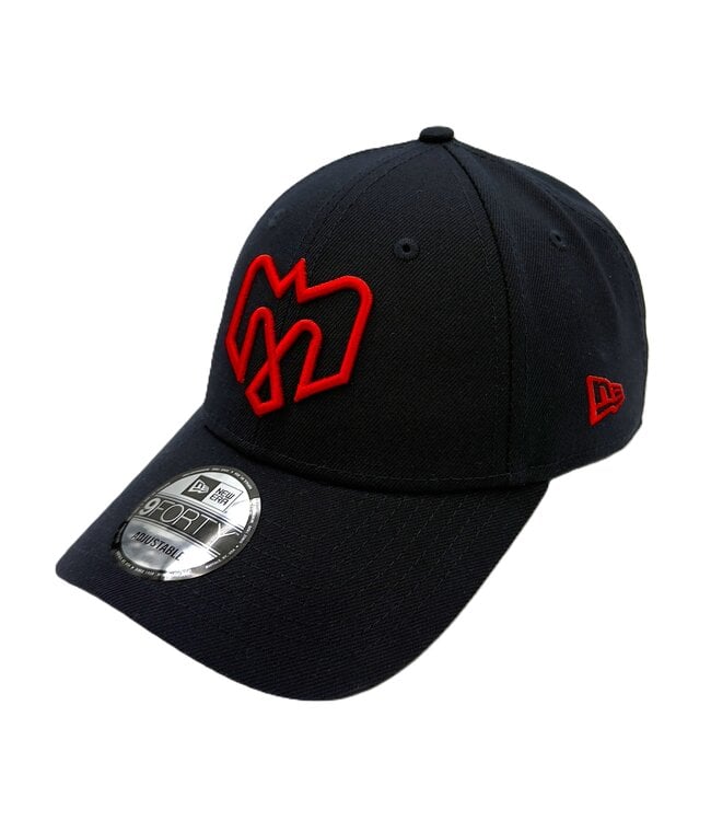 CASQUETTE 940 BLEU LOGO ROUGE