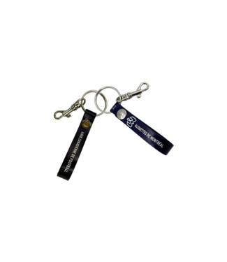 LEATHER TREATY LOOP KEYCHAIN