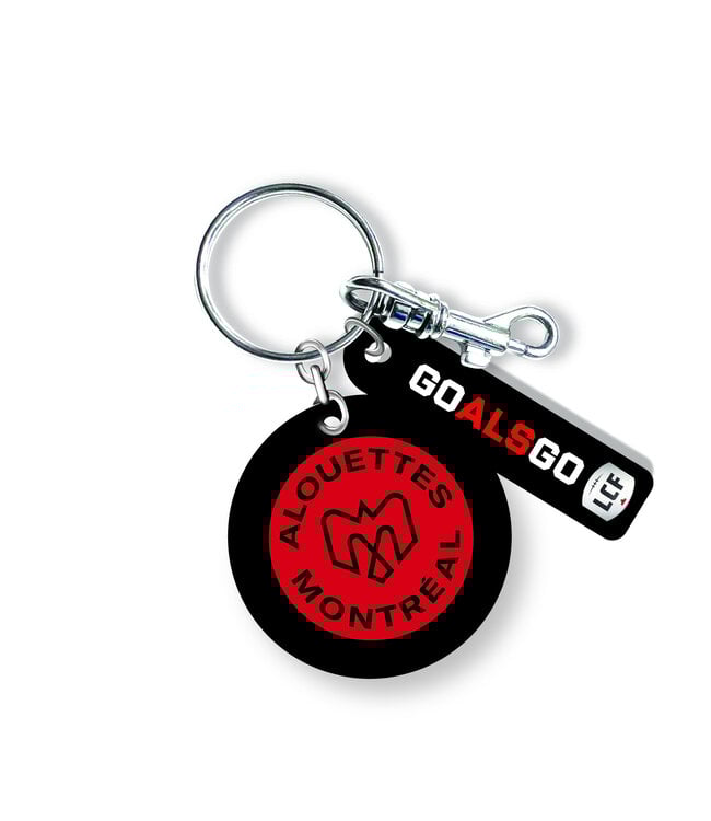 DOUBLE SIDED MINI KEYCHAIN