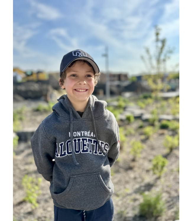 COTON OUATÉ GRIS FONCÉ POUR ENFANT