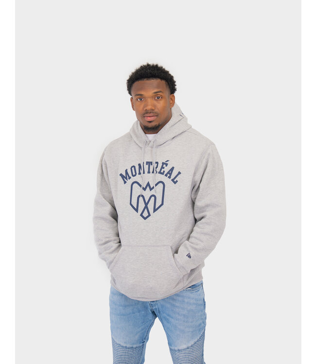 MONALO GREY HOODIE