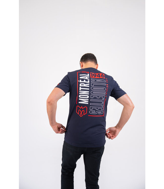 CHANDAIL GRAPHIQUE 1946 BLEU