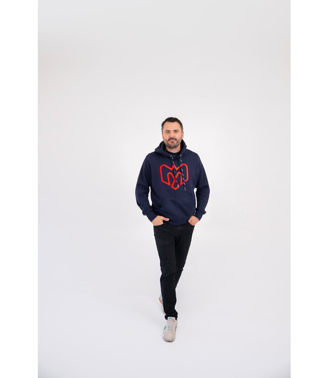 DANNY NAVY HOODIE