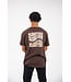 BROWN GRAPHIC T-SHIRT