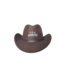 CHAPEAU COWBOY BRUN
