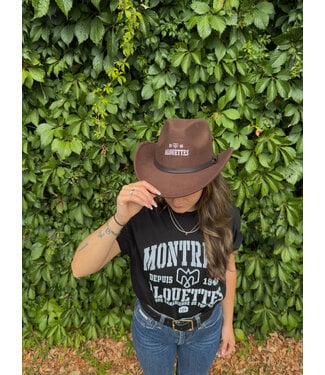 BROWN COWBOY HAT