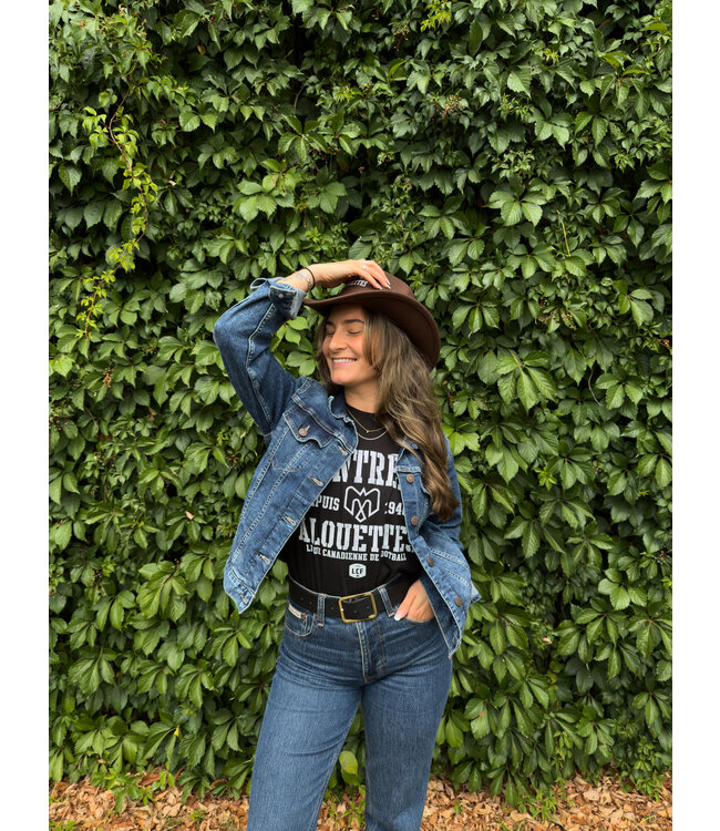 JUSTIN GRAPHIC BLACK TEE