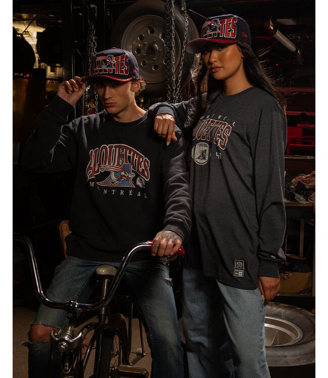 CHANDAIL À MANCHES LONGUES CHINÉ - TT2025