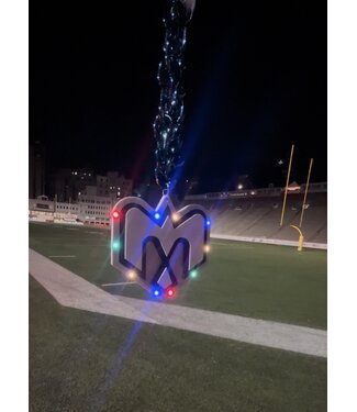 Forever Collectibles LIGHT UP NAVY CHAIN