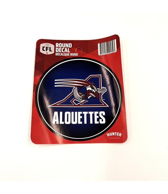 ROUND DECAL - RETRO LOGO