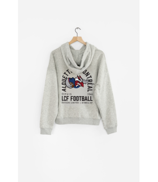 LINE CHANGE WOMEN GREY LC ZIP-UP HOODIE