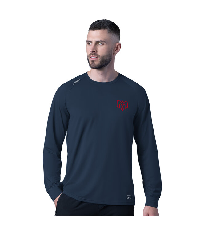 FORWARD NAVY PERFORMANCE LONGSLEEVE