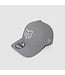 CASQUETTE VELCRO 940 GRIS - LOGO BLANC