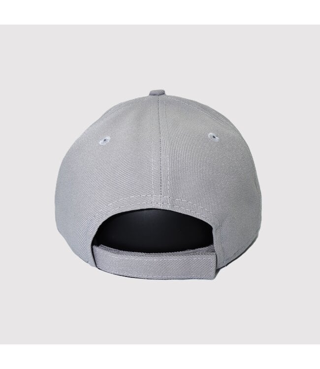 CASQUETTE VELCRO 940 GRIS - LOGO BLANC