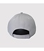 940 GREY VELCRO CAP - WHITE LOGO